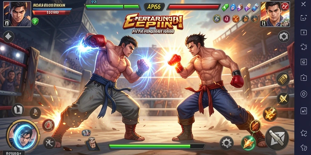 Tampilan gameplay seru dan mendebarkan dalam API66.