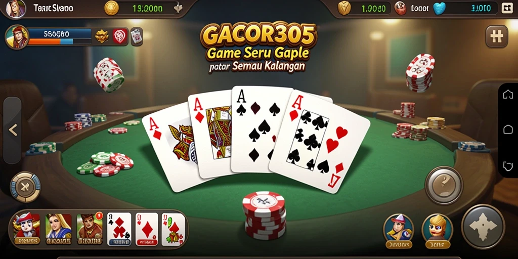 Tampilan gameplay GACOR305 yang menarik dan interaktif.