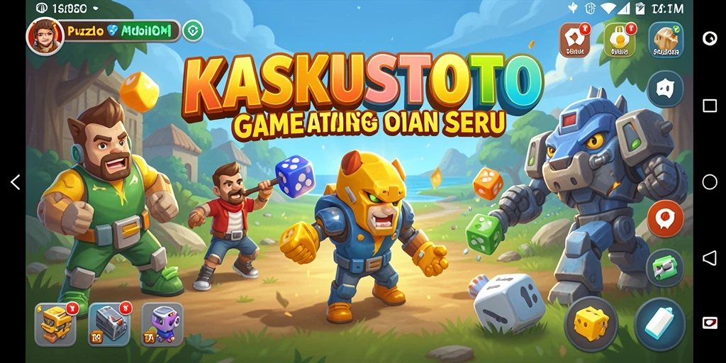 Tampilan gameplay KASKUSTOTO dengan teka-teki menantang yang menarik.