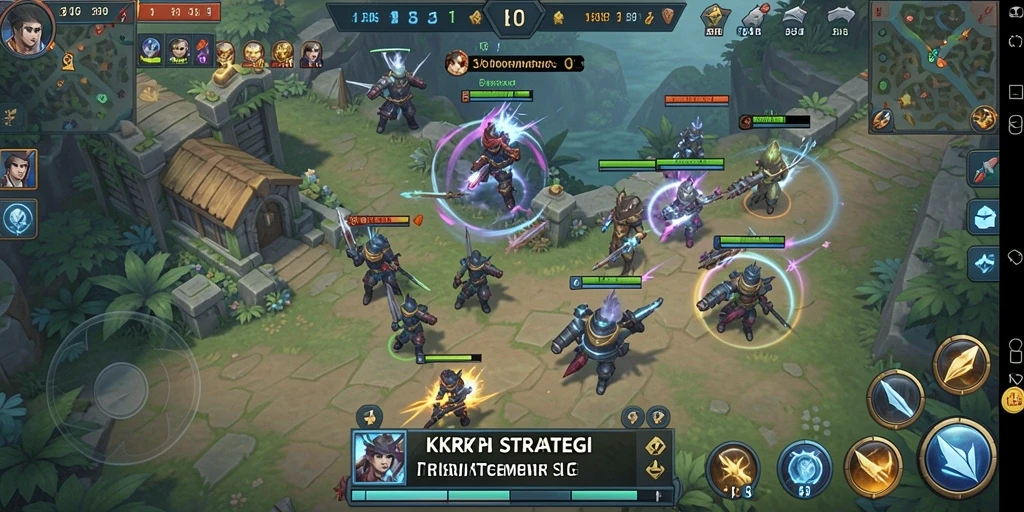 Screenshot KKRP menampilkan seru dan menantangnya gameplay SLG.