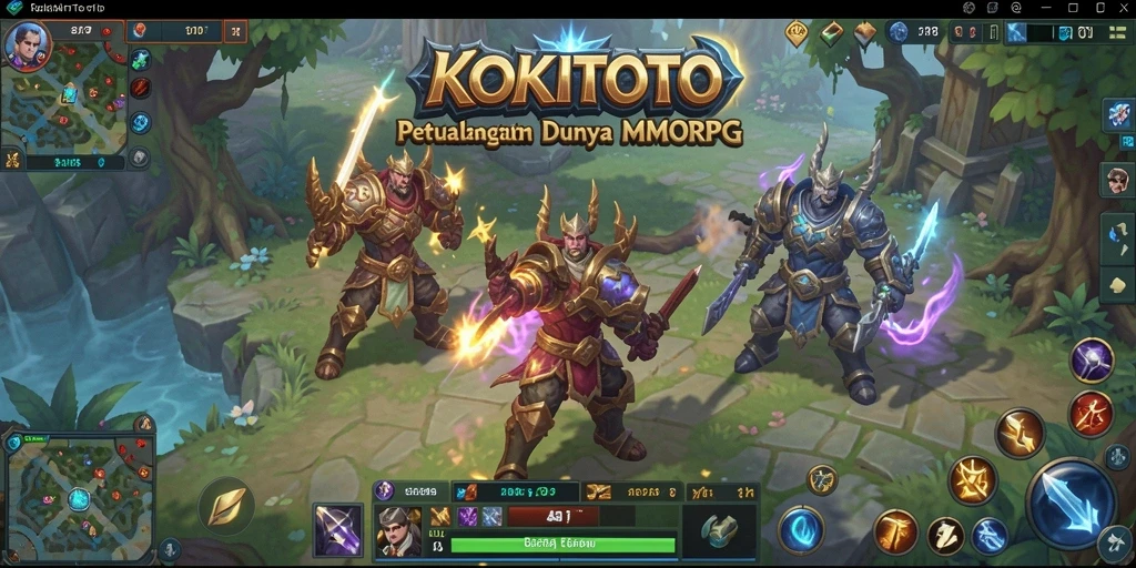Screenshot KOKITOTO menampilkan gameplay seru dan karakter yang mengesankan.