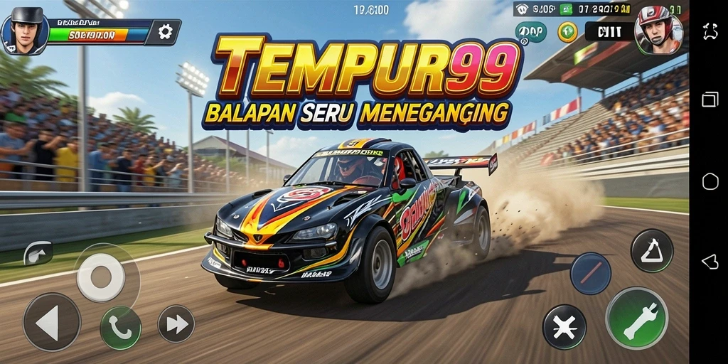 Gameplay racing seru dengan grafis menakjubkan