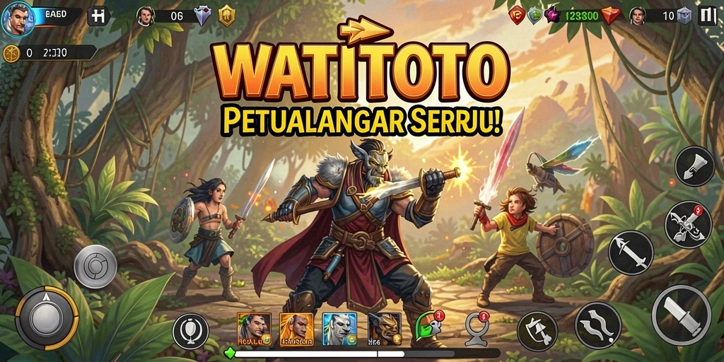 Gameplay menegangkan dan pemandangan menakjubkan di WATITOTO.